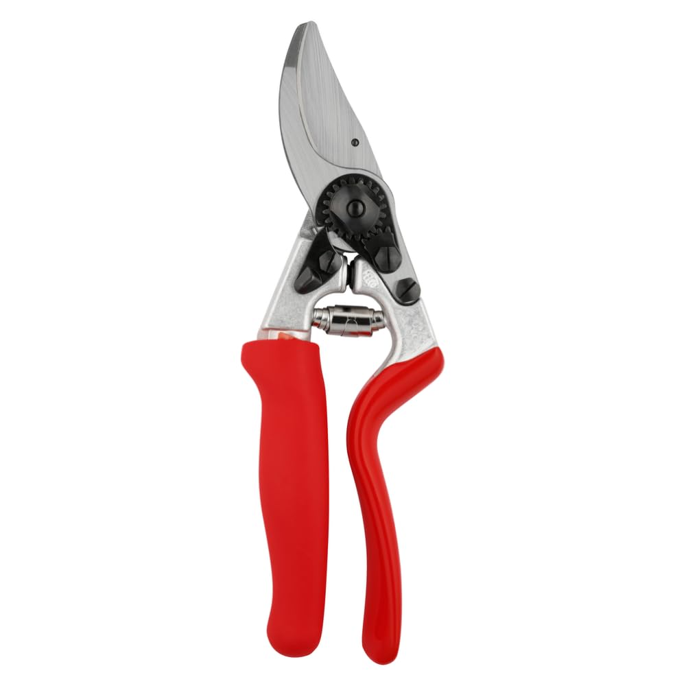 Felco F5 Pruning Shears – 8.9" All Steel Large Swiss-Made Garden Clippers| Hand Pruners for Garden & Landscape | Garden Tool Cutter with Precision Bypass Blade, Forged Aluminum Body, Replaceable Parts