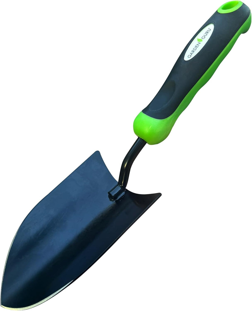 Garden Guru Heavy Duty Garden Trowel Hand Shovel for Gardening – Strong Carbon Steel Hand Trowel with Ergonomic Non-Slip Handle – Perfect for Digging, Planting, Transplanting, and Cutting Roots
