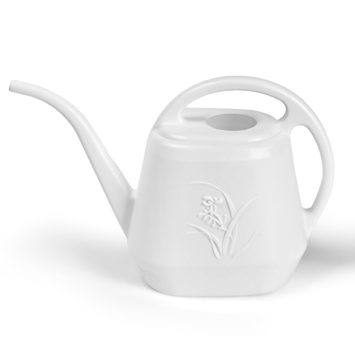 ZXJ Plant Watering Can - for Indoor and Outdoor Home Garden Plants - with Long Spout - Wine Red - 1/2 Gallon