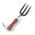 RESTMO Gardening Tools Set, 3-in-1, Carbon Steel, Wooden Handle, Brown