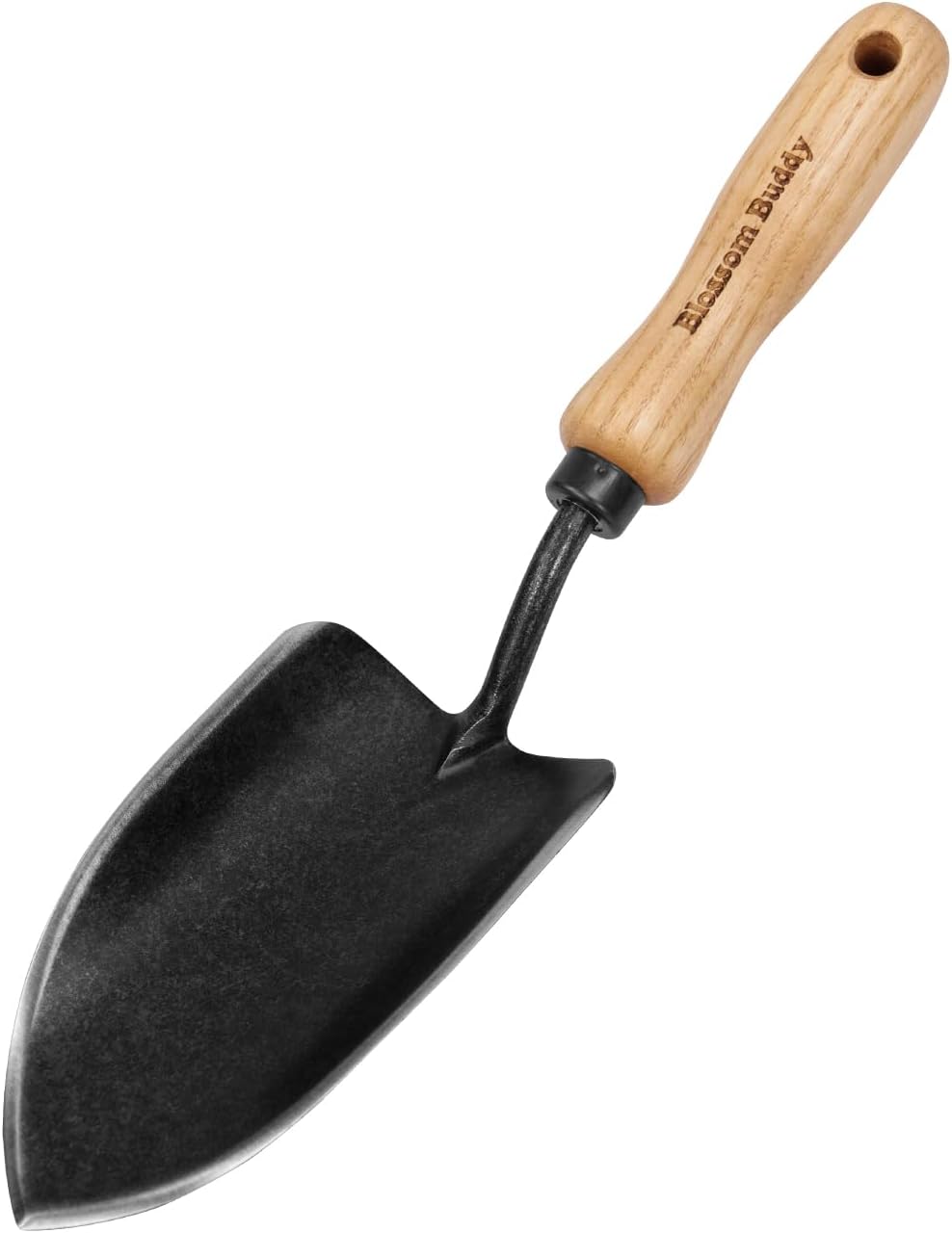 Garden Hand Trowel, Stainless Steel Planting Shovel with Wooden Handle