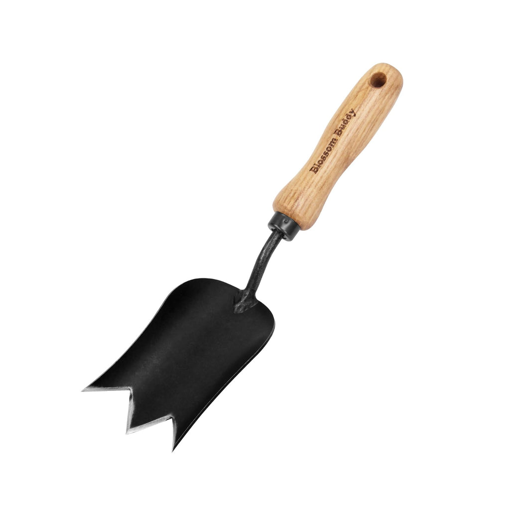 Garden Hand Trowel, Stainless Steel Planting Shovel with Wooden Handle