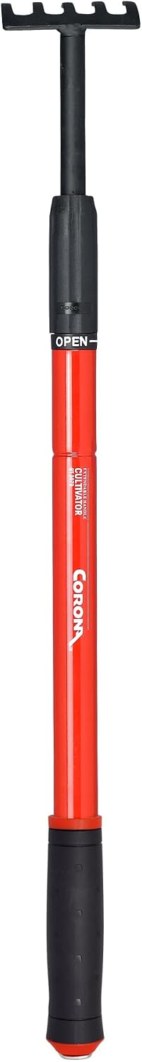 Corona Tools Extendable Handle Trowel for Raised Garden Beds – Adjustable 18"–32" Telescoping Garden Trowel