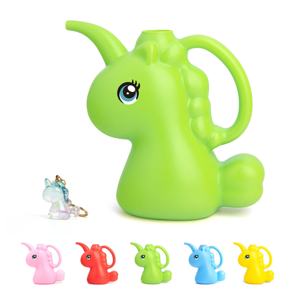 XXXFLOWER Small Watering Can for Indoor Plants 1/4 Gallon 1L Green