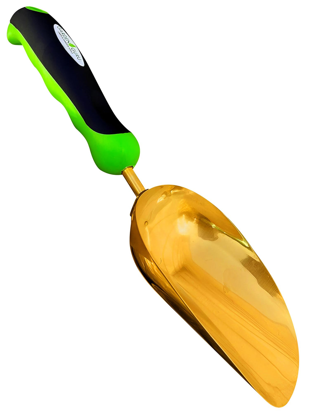 Garden Guru Super Strong Garden Scoop Trowel Shovel Transplanter - Stainless Steel - Rust Resistant - Ergonomic Grip - Perfect Hand Shovel for Gardening Transplanting and Digging