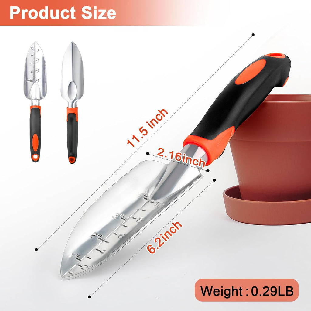 Garden Shovel Trowel with Measurement Gardening Shovel Hand Tools