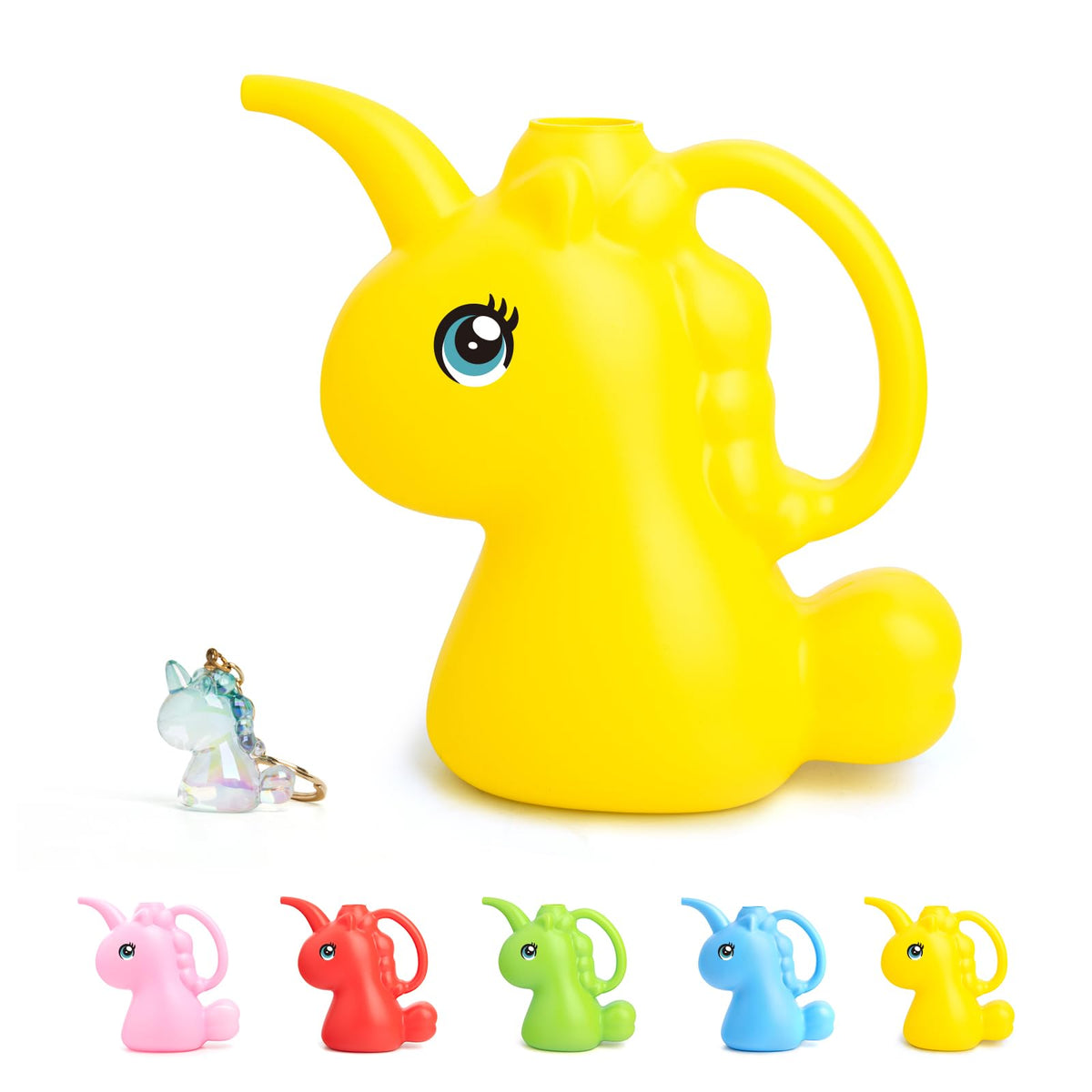 XXXFLOWER Small Watering Can for Indoor Plants 1/4 Gallon 1L Green