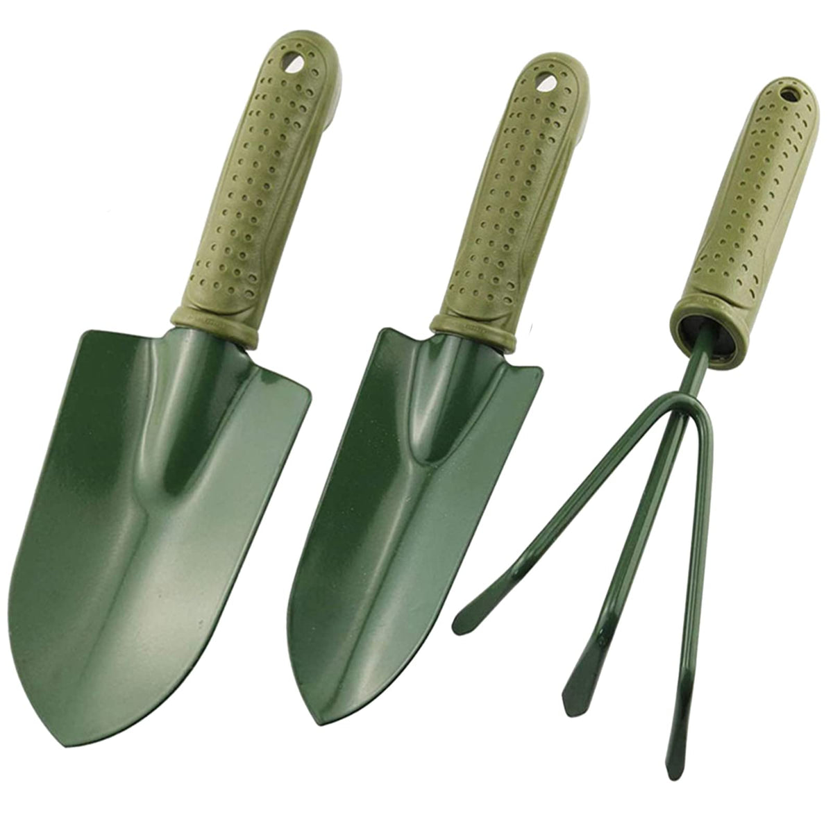 Garden Tool Shovel for Digging Gardening Trowel for Lawn Planting Stainless Steel Spade Wooden Handle Anti Slippery