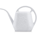 Fasmov 1-Gallon Plastic Watering Can with Comfortable Handle, Garden Watering Cans Long Spout for Indoor Outdoor Watering Plants (Green)