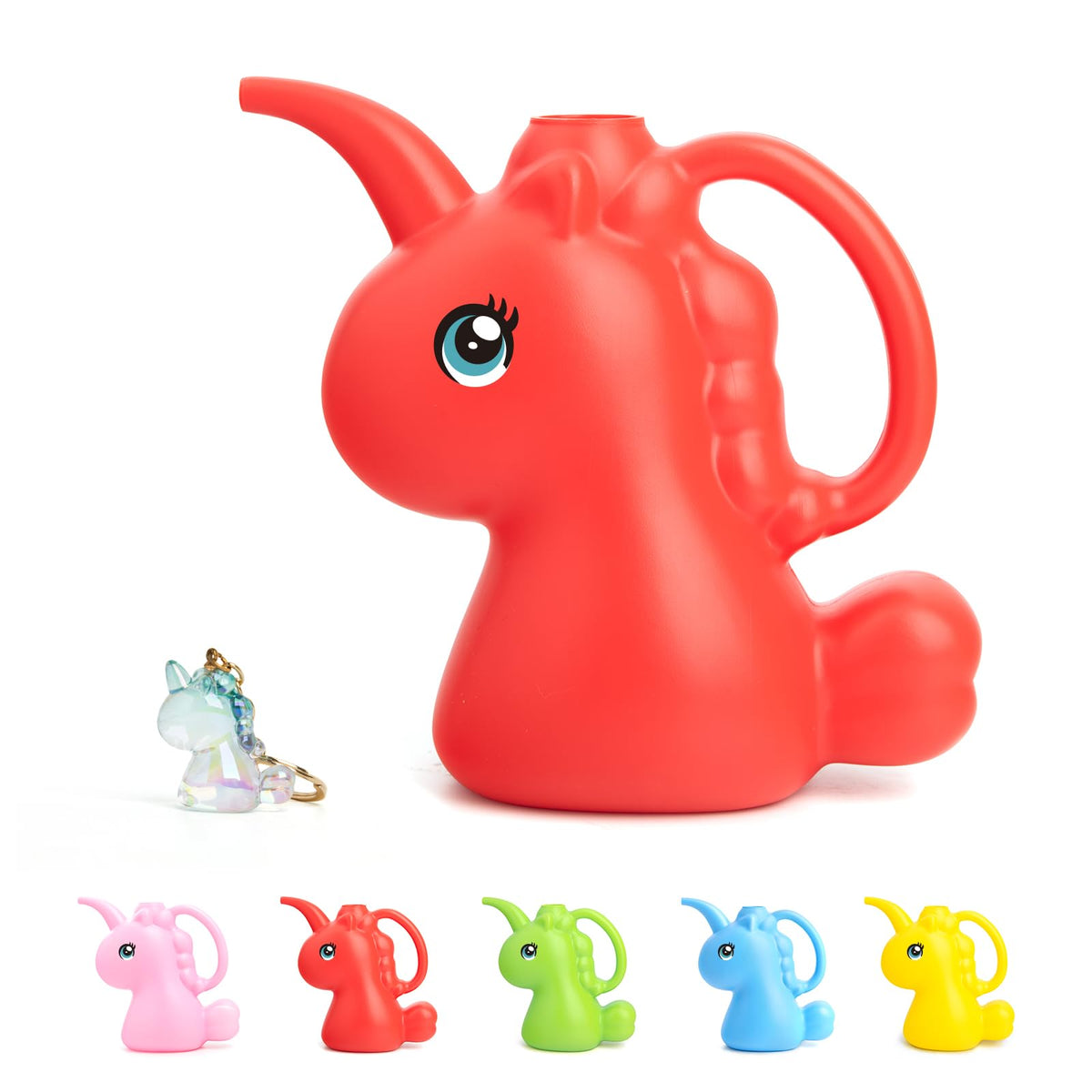 XXXFLOWER Small Watering Can for Indoor Plants 1/4 Gallon 1L Green