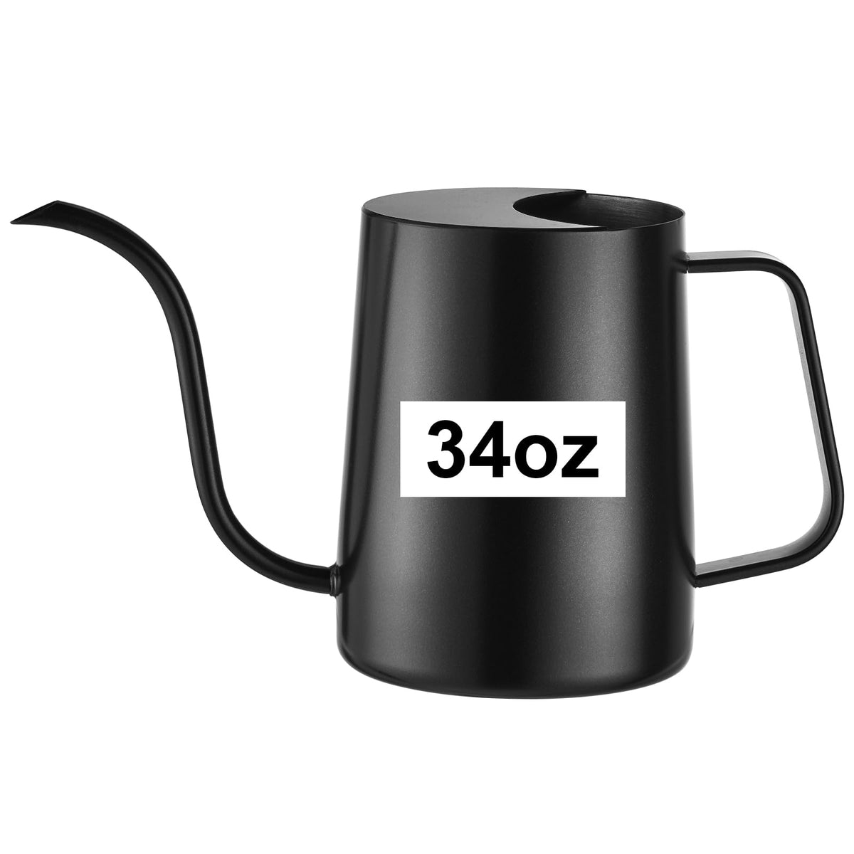 Watering Can Indoor Plants, Small Plant Watering Can, 12 oz, Black