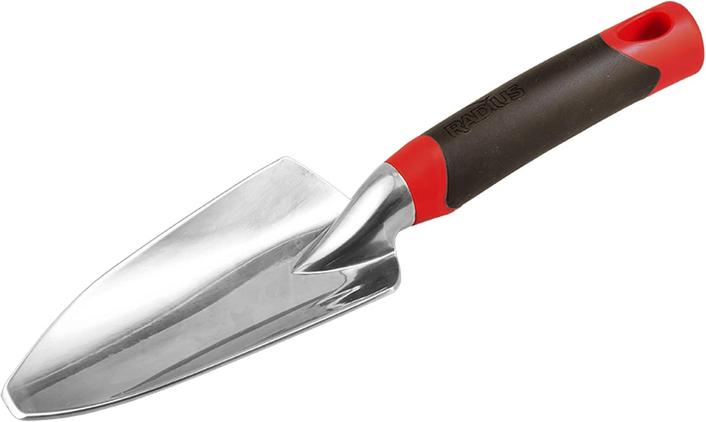 Radius Garden 15011 Dig Garden Hand Trowel, Red