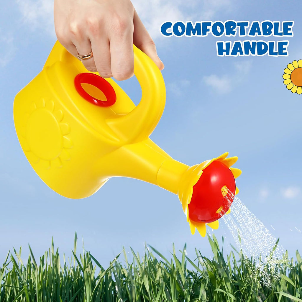Chicken Watering Cans, Plastic Watering Can Watering Can Kids Beach Watering Can Toys, 2 Pieces (Random Color)