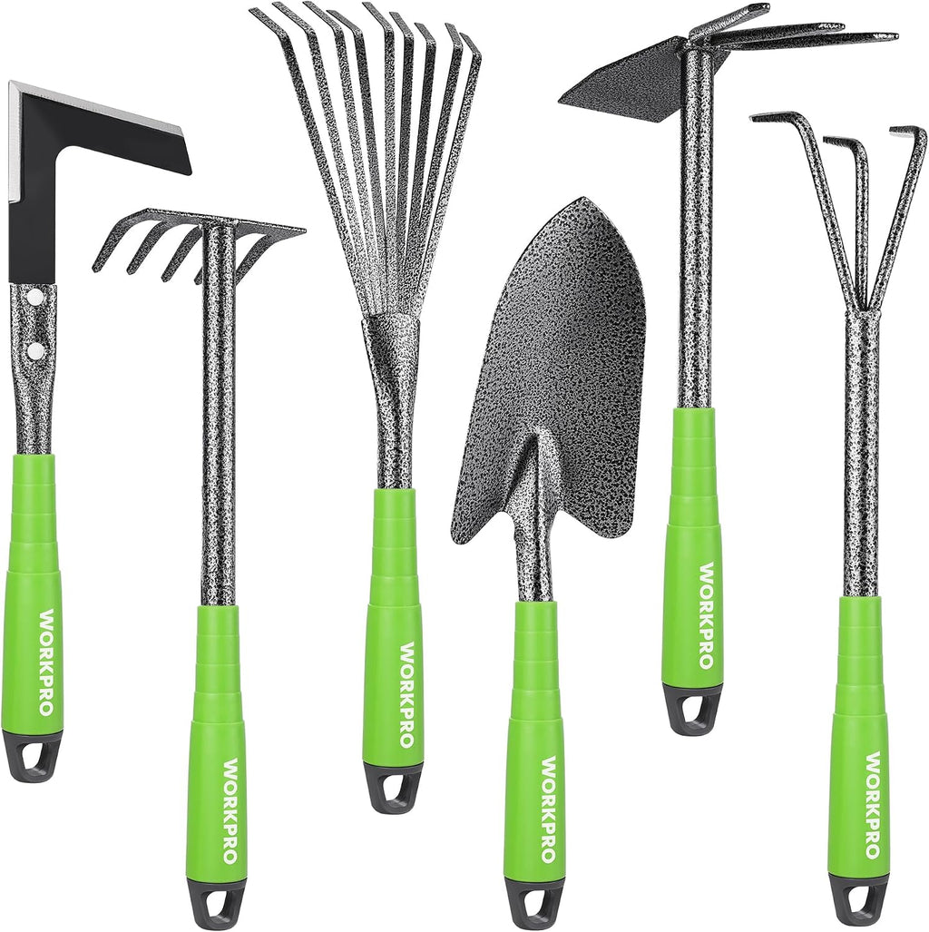 WORKPRO 6-Piece Garden Tool Set