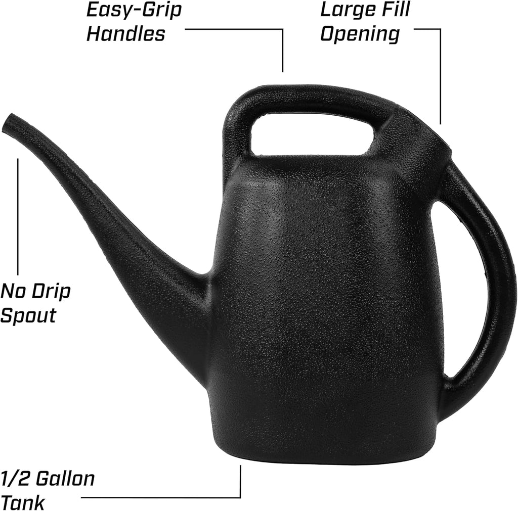 CHAPIN 48000 1/2-Gallon Watering Can, Lightweight for Easy Watering