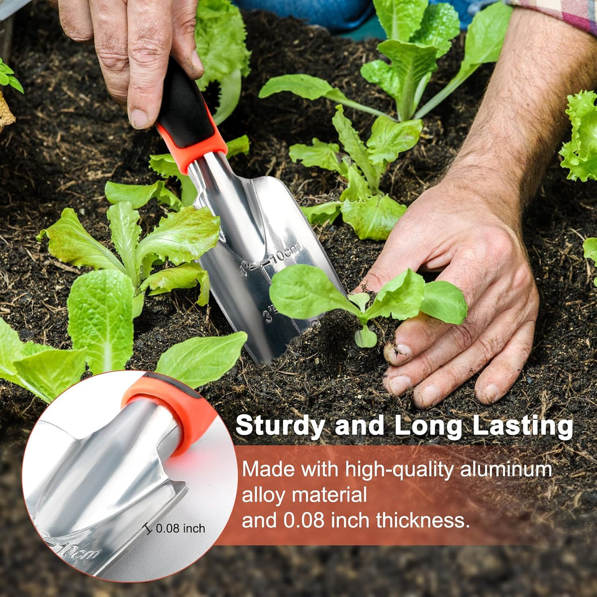 Garden Shovel Trowel with Measurement Gardening Shovel Hand Tools