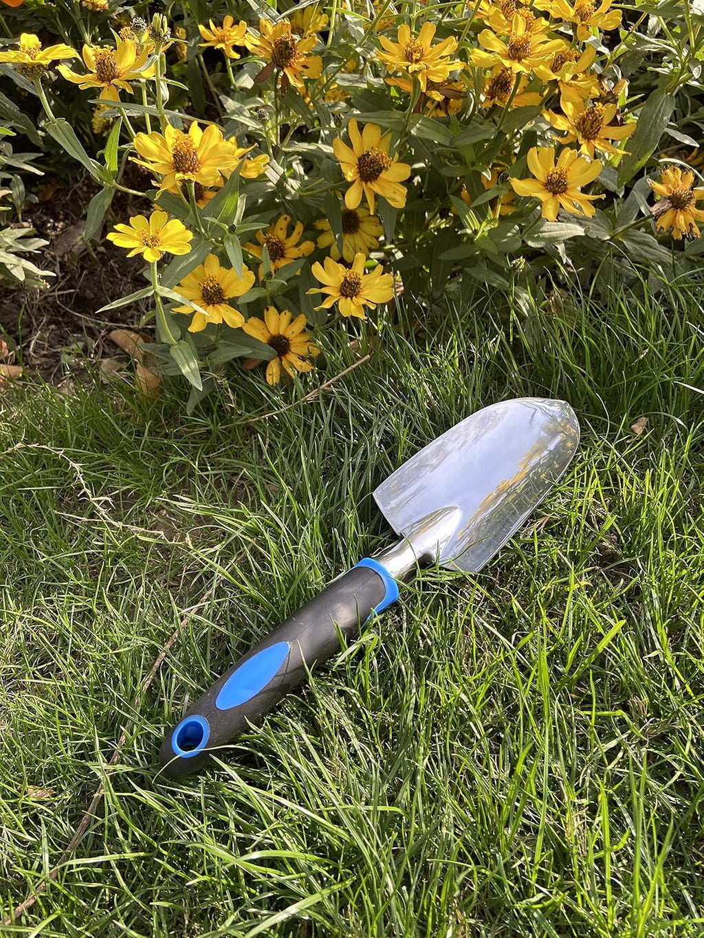 Sinoer Cast Aluminum Ergonomic Outdoor Gardening Hand Trowel